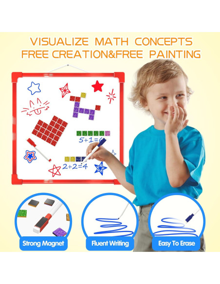 GLEEHAPY Kit Educativo de Mosaico Magnético 300 Piezas