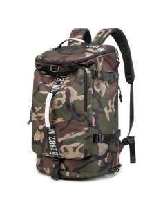 Mochila Impermeable Multifuncional 36L Camuflaje