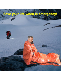 Paquete de 4 Bolsas de Supervivencia GOGOOD 91x213 cm 2