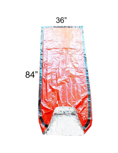 Paquete de 4 Bolsas de Supervivencia GOGOOD 91x213 cm