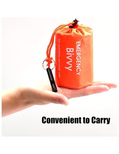 Paquete de 4 Bolsas de Supervivencia GOGOOD 91x213 cm