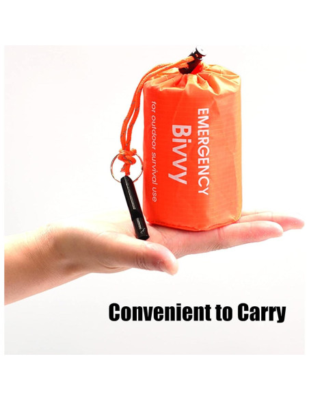 Paquete de 4 Bolsas de Supervivencia GOGOOD 91x213 cm