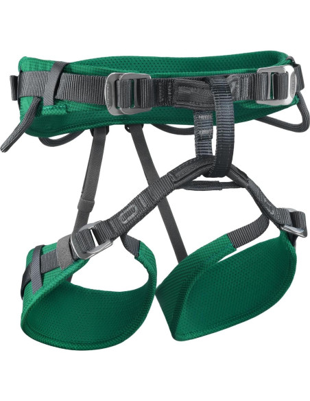 Arnés de Escalada KAILAS B4 Ajustable Verde para Rescate