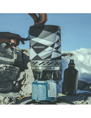 Estufa de Camping Fire-Maple FMS-X2 1L Portátil Eficiente