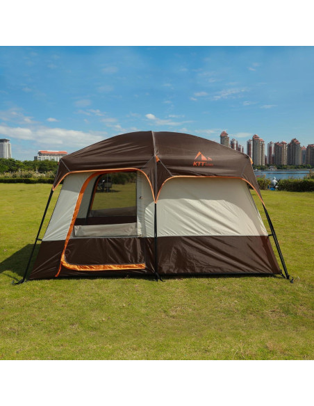Tienda KTT para 6 Personas, Impermeable, 2 Habitaciones
