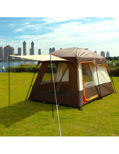 Tienda KTT para 6 Personas, Impermeable, 2 Habitaciones