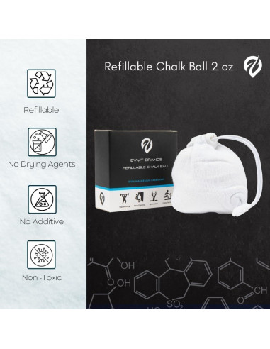 Tiza Líquida EVMT Brands para Gimnasio y Escalada 90g