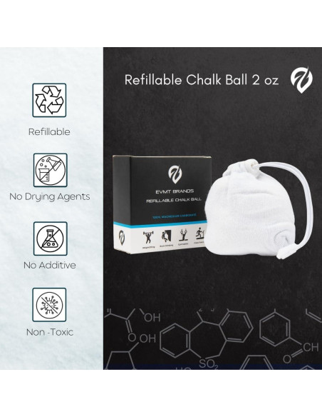 Tiza Líquida EVMT Brands para Gimnasio y Escalada 90g