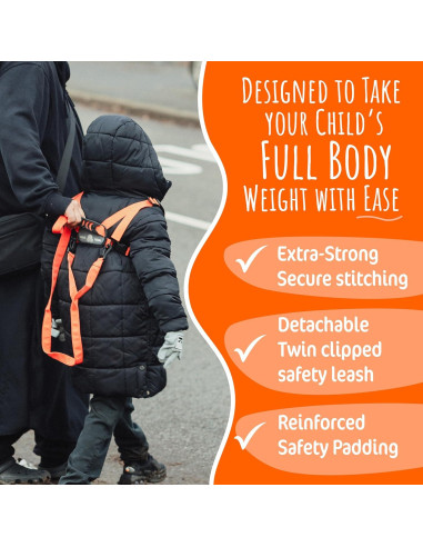 Arnés de Seguridad Infantil Hobbledehoo 1.2m Ajustable