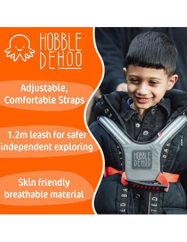 Arnés de Seguridad Infantil Hobbledehoo 1.2m Ajustable