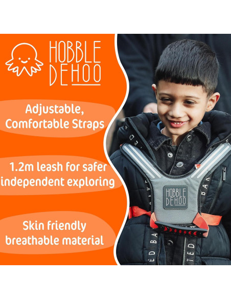 Arnés de Seguridad Infantil Hobbledehoo 1.2m Ajustable