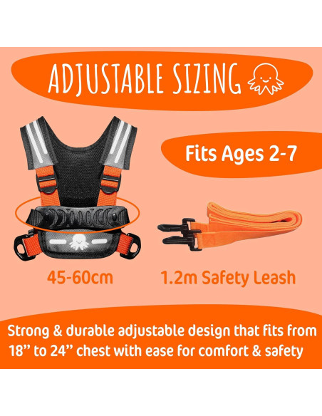 Arnés de Seguridad Infantil Hobbledehoo 1.2m Ajustable