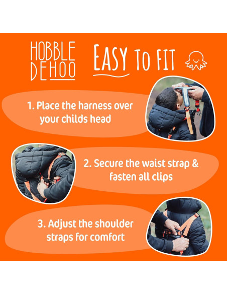 Arnés de Seguridad Infantil Hobbledehoo 1.2m Ajustable