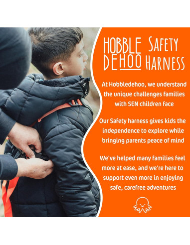 Arnés de Seguridad Infantil Hobbledehoo 1.2m Ajustable
