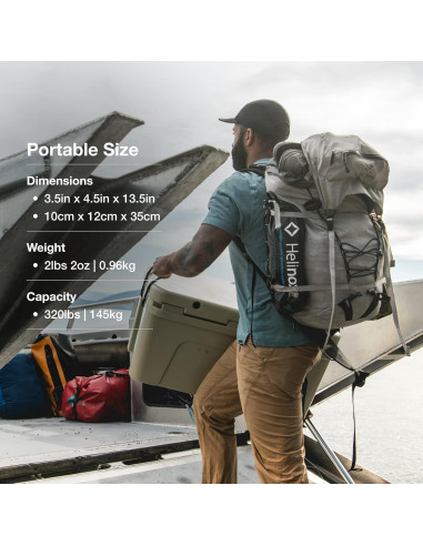 Silla Helinox Chair One Plegable Ligera para Camping