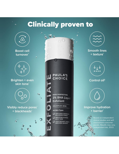 Exfoliante Facial Paula's Choice 2% BHA 113g Puntos Negros