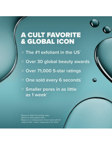 Exfoliante Facial Paula's Choice 2% BHA 113g Puntos Negros