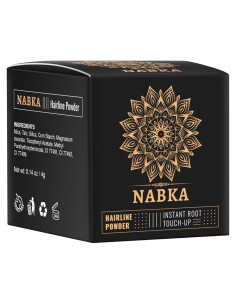 Polvo para Raíces del Cabello Nabka Marrón Claro 48 Horas