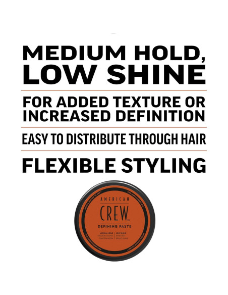 Pasta Definidora para Caballeros American Crew 85 g