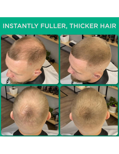 Fibras para Cabello THICK FIBER Marrón Claro 25g Paquete de 3