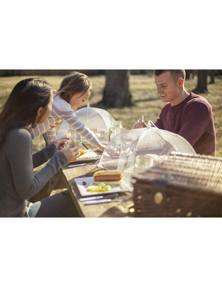 Cubiertas de Comida de Malla Oakmont Trading - Paquete de 6