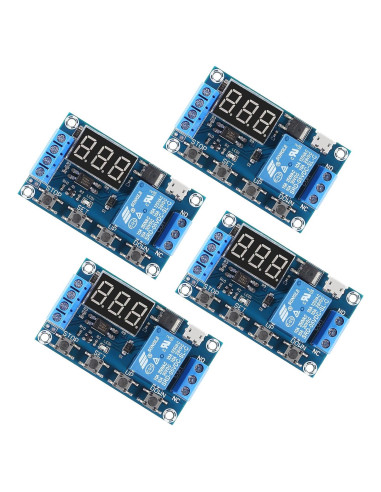 Módulo de Relé Temporizador Programable D-FLIFE DC 6-30V