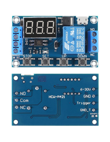 Módulo de Relé Temporizador Programable D-FLIFE DC 6-30V
