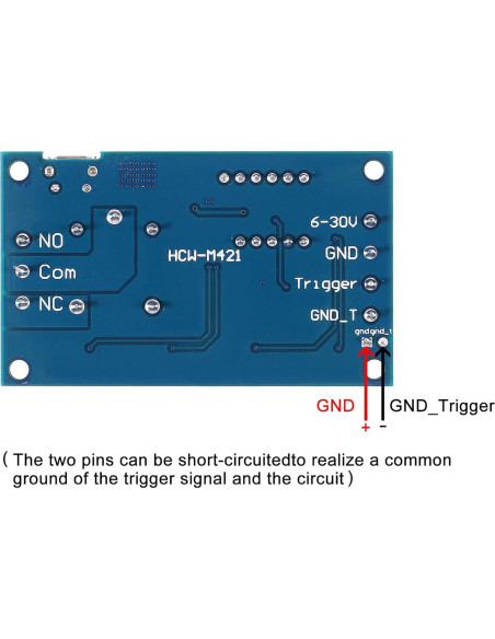 Módulo de Relé Temporizador Programable D-FLIFE DC 6-30V