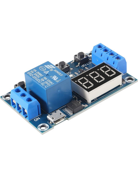 Módulo de Relé Temporizador Programable D-FLIFE DC 6-30V
