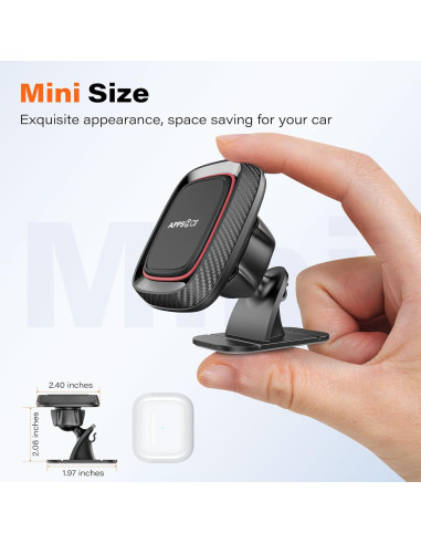 Soporte Magnético para Teléfono en Auto Wiiki-Tech 2 Paquetes