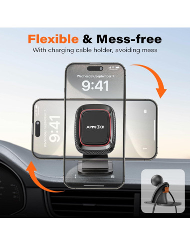 Soporte Magnético para Teléfono en Auto Wiiki-Tech 2 Paquetes