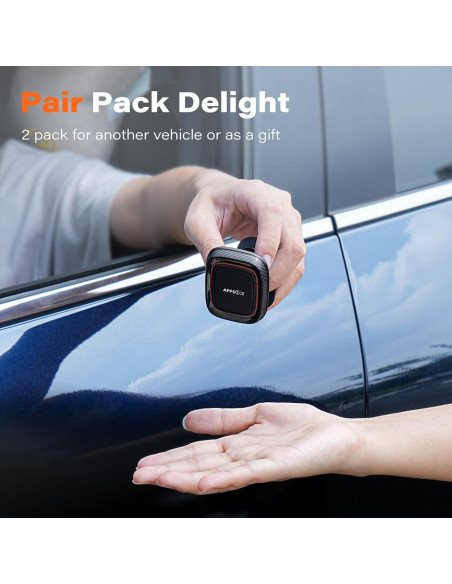 Soporte Magnético para Teléfono en Auto Wiiki-Tech 2 Paquetes