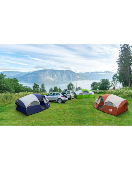 Tienda CAMPROS CP para 8 Personas Doble Capa Impermeable