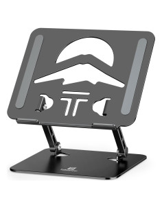 Soporte para Laptop ToBeoneer Ajustable Plegable 39.62 cm Negro