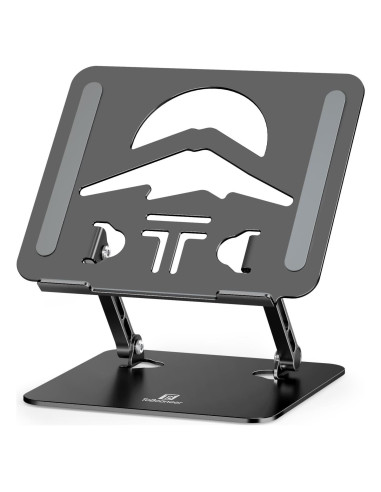 Soporte para Laptop ToBeoneer Ajustable Plegable 39.62 cm Negro
