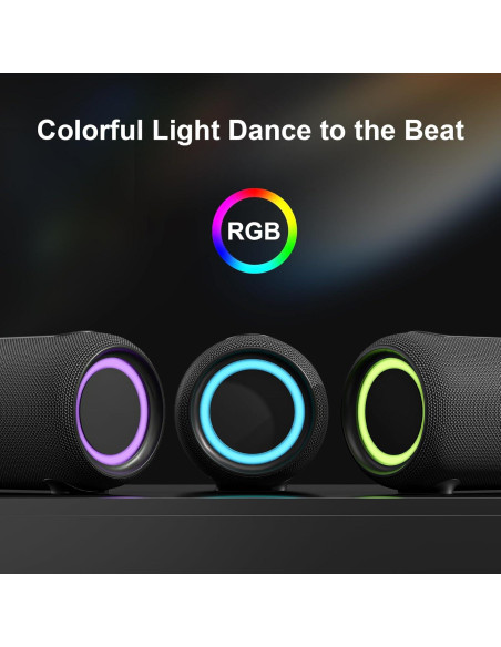 Altavoz Bluetooth Portátil Passau S223B 40W Estéreo IPX5