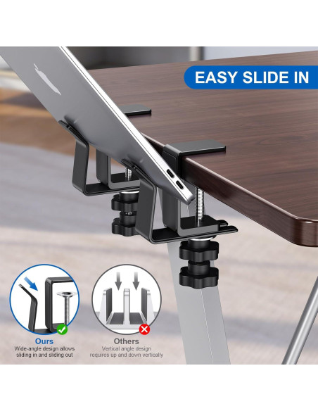 Soporte Vertical para Laptop Magamuz Ajustable Negro