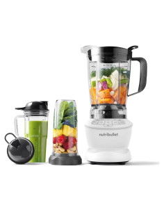 Licuadora NutriBullet Combo 1200W Blanco 1.9L 3 Velocidades