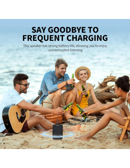 Altavoz Bluetooth Portátil Boomcore P06 Impermeable IPX7 12H