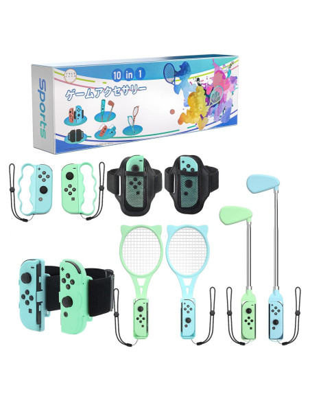 Accesorios Nintendo Switch Sports - Correas y Raquetas
