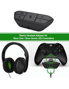 Adaptador de Auriculares Estéreo Plauduct para Xbox One/S/X 2