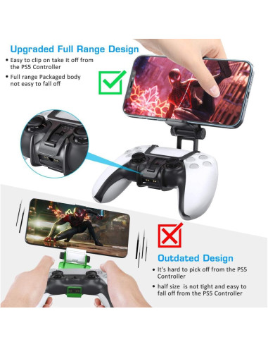 Soporte para Teléfono OIVO PS5 con Clip Ajustable 320