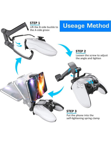 Soporte para Teléfono OIVO PS5 con Clip Ajustable 320