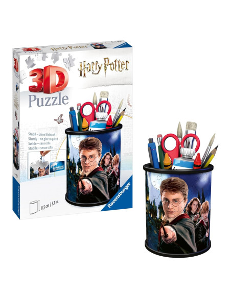 Portalápices 3D Harry Potter Ravensburger - Rompecabezas 54 Piezas
