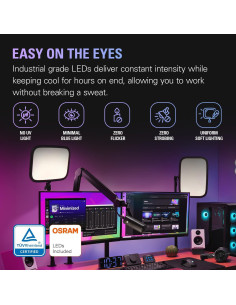 Elgato Key Light - Luz de estudio 2800 lúmenes Wi-Fi 2