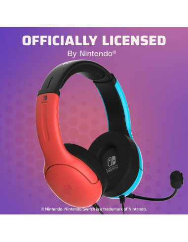 Auriculares Estéreo PDP Gaming LVL40 Airlite Nintendo Switch