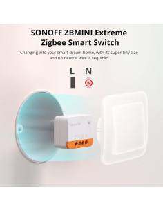 Interruptor de Luz Inteligente SONOFF ZBMINIL2 Zigbee 2 Vías 2