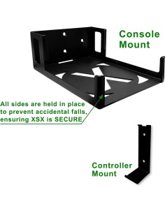 Soporte de Pared para Xbox Series X Alienergy - Montaje Fácil 2