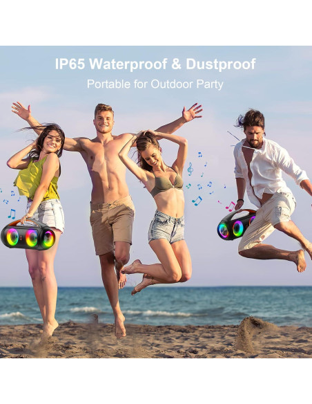 Altavoz Bluetooth JAUYXIAN D16 Portátil 40W Impermeable IP65