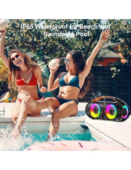 Altavoz Bluetooth JAUYXIAN D16 Portátil 40W Impermeable IP65